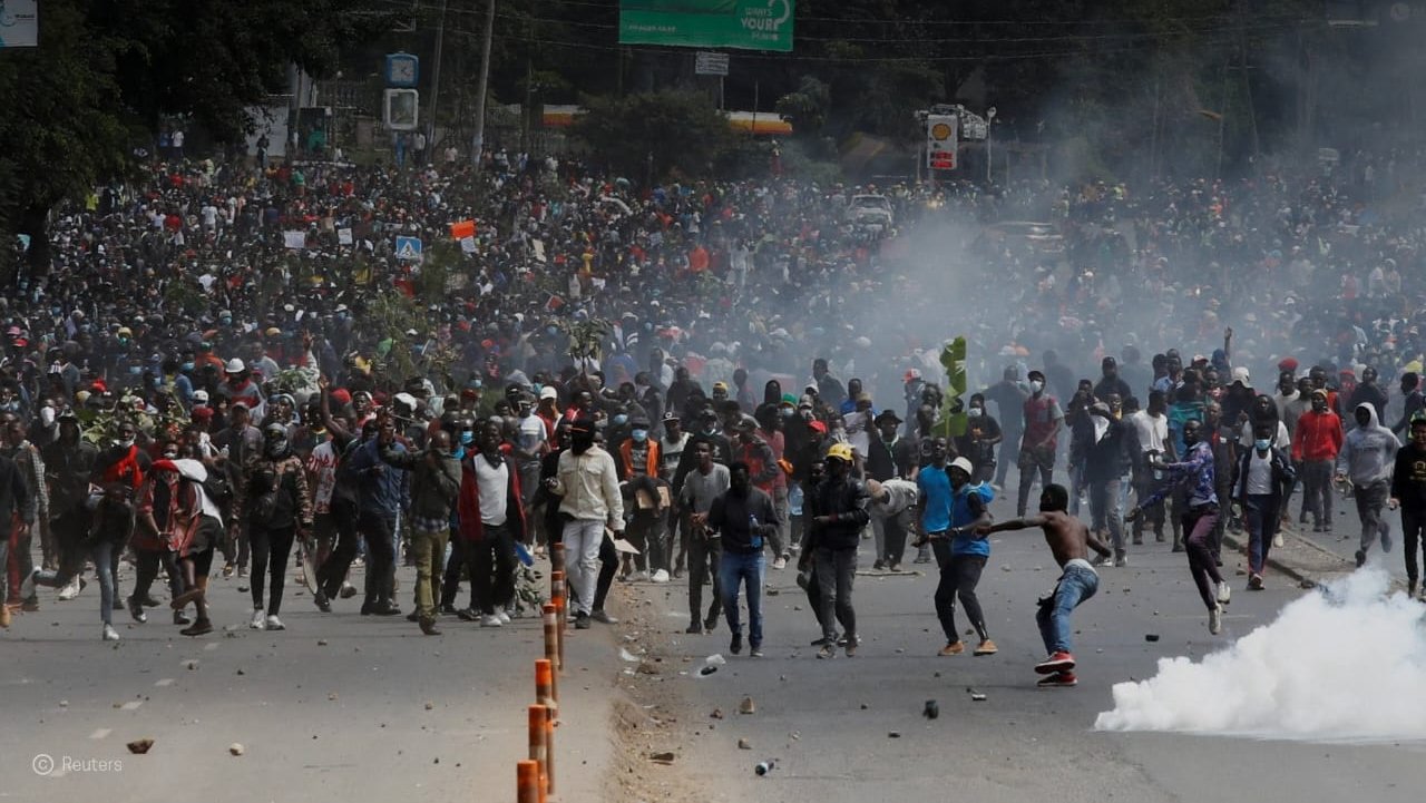genz protestes in kenya